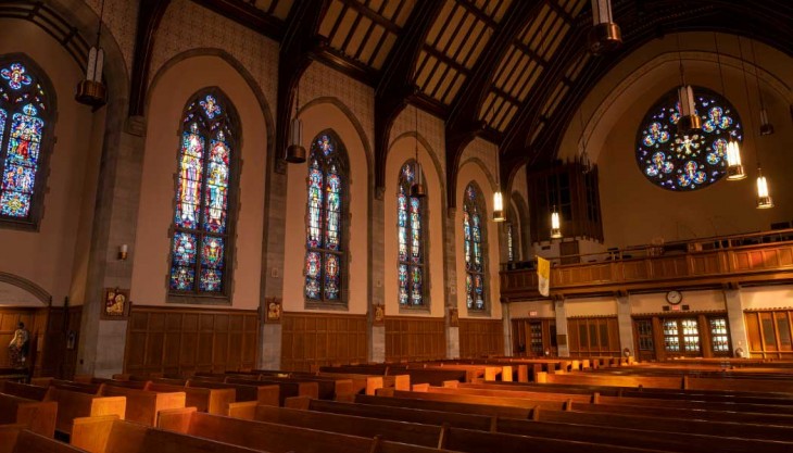 Inside of St. Vincent Ferrer Church