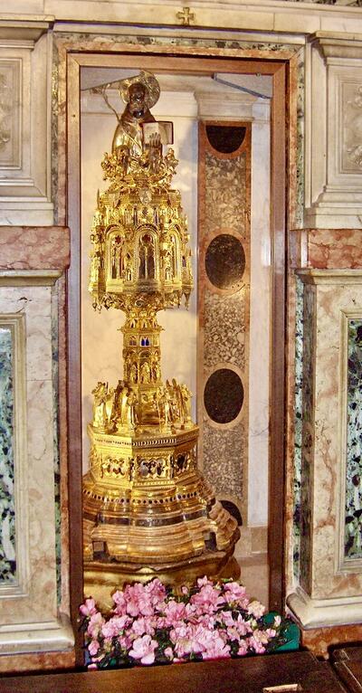Photo of St Dominic Reliquary