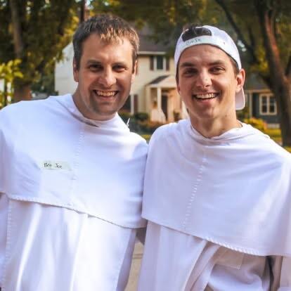 Br. Joseph Van Havermaet, OP and Br. Dominick Jean, OP