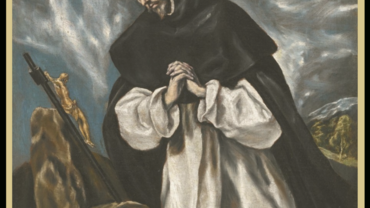 St. Dominic at prayer