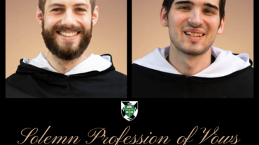Solemn Vows announcement