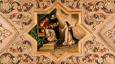 Catherine of Siena before the Pope
