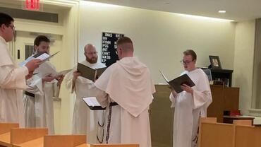 Friars Singing