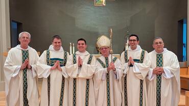 Color Photograph of Diaconate Ordination Feb 2025