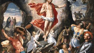 Color photo of Easter