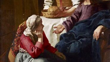 Christ in the House of Martha and Mary (c. 1655) by Johannes Vermeer.