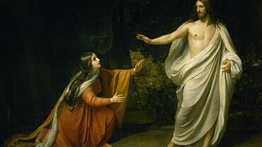 Christ's Appearance to St. Mary Magdalene, 1835, Alexander Ivanov
