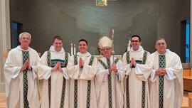 Color Photograph of Diaconate Ordination Feb 2025