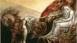 God Judging Adams by William Blake