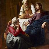 Christ in the House of Martha and Mary (c. 1655) by Johannes Vermeer.