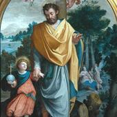 St Joseph with Jesus