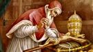 Color photograph of painting of Pope St Pius V, OP